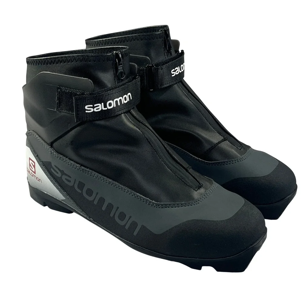 NEW Salomon Escape Plus Prolink Cross Country Ski Boots Mens 8.5 Black Winter